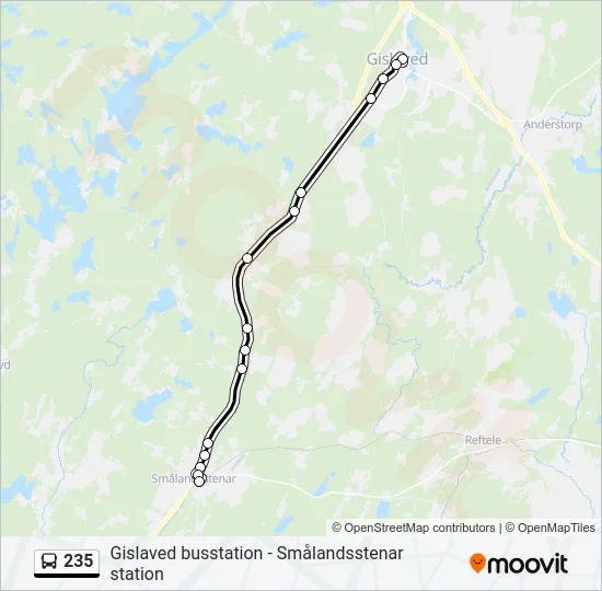 235  Line Map