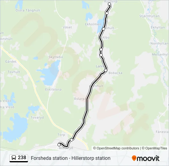 238  Line Map