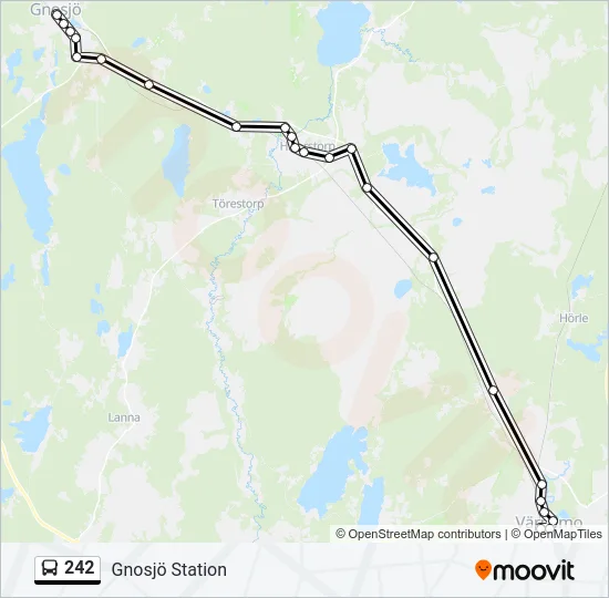 242  Line Map