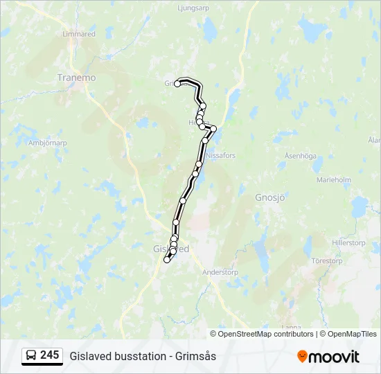 245  Line Map