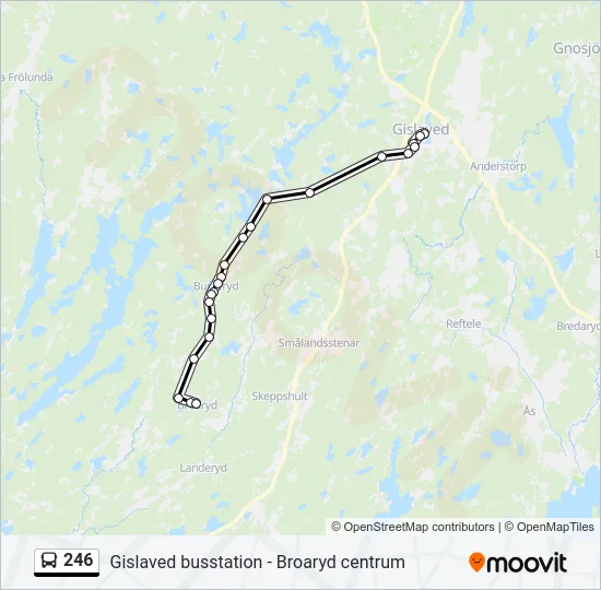 246  Line Map