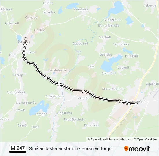 247  Line Map