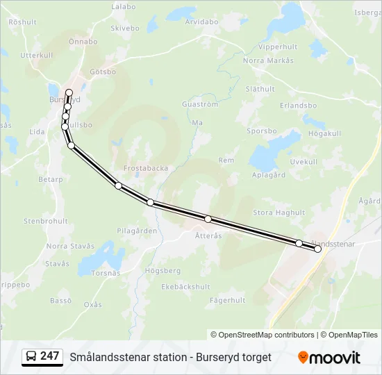 247  Line Map