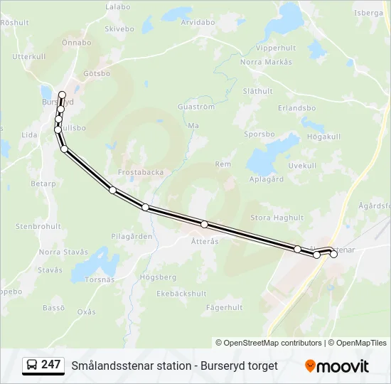 247  Line Map