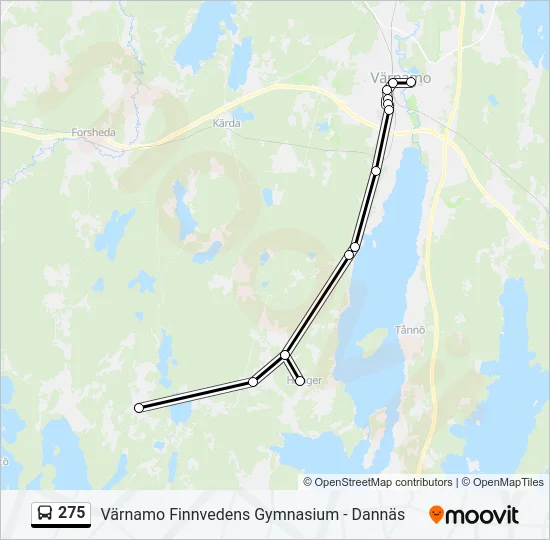 275  Line Map