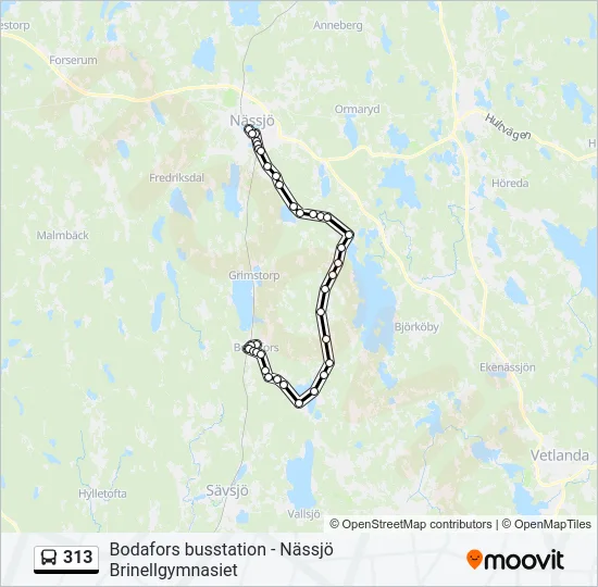 313  Line Map