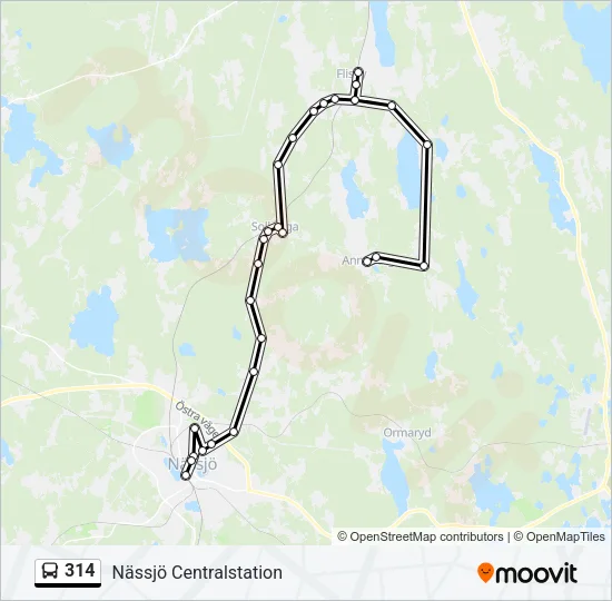 314  Line Map