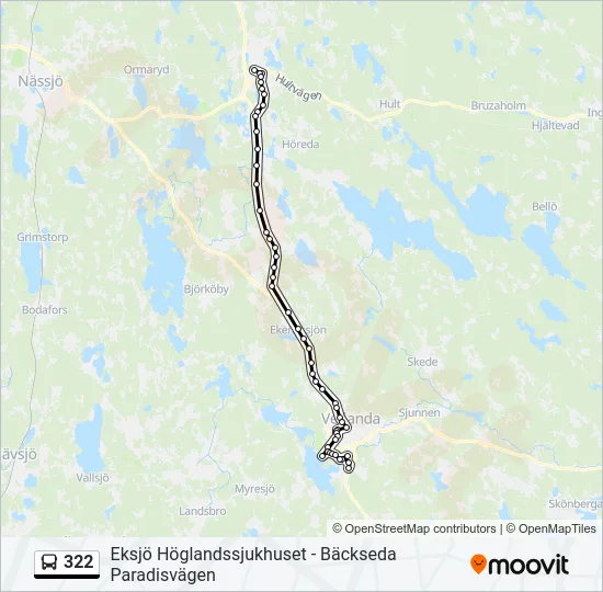 322  Line Map