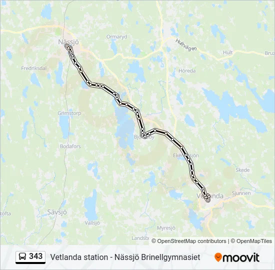 343  Line Map