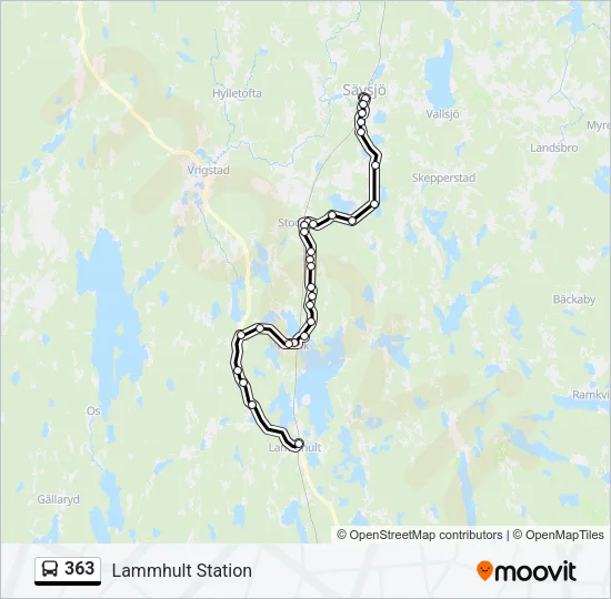 363  Line Map