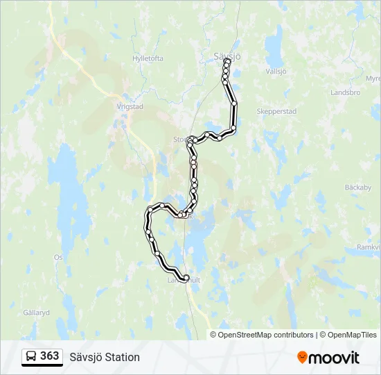 363  Line Map
