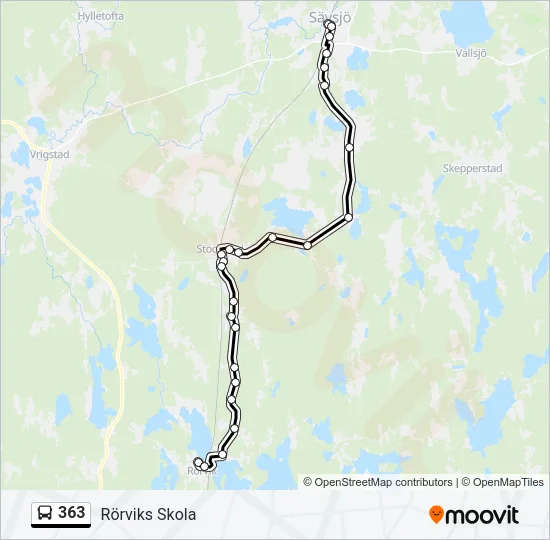 363  Line Map