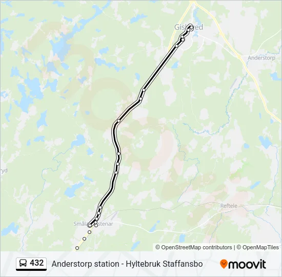 432  Line Map