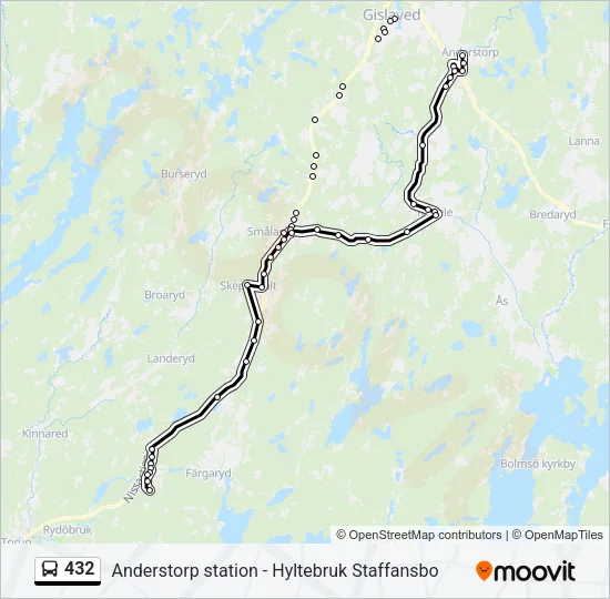 432  Line Map