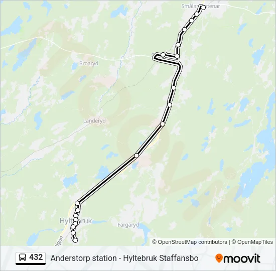 432  Line Map