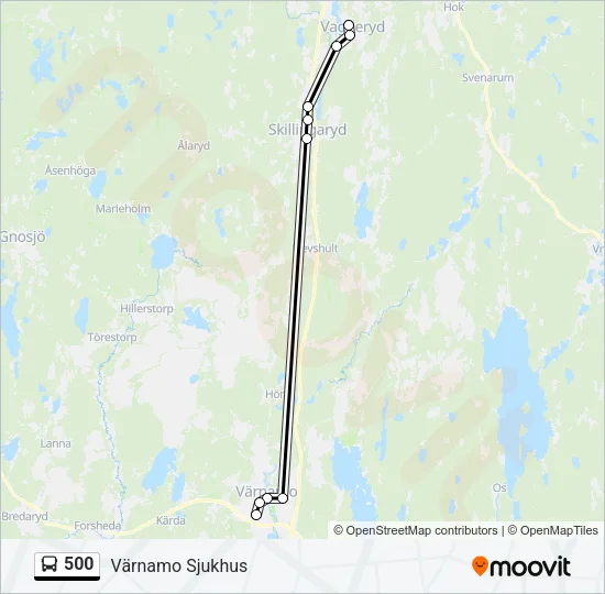 500  Line Map
