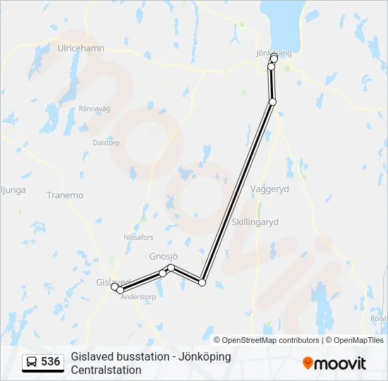 536  Line Map