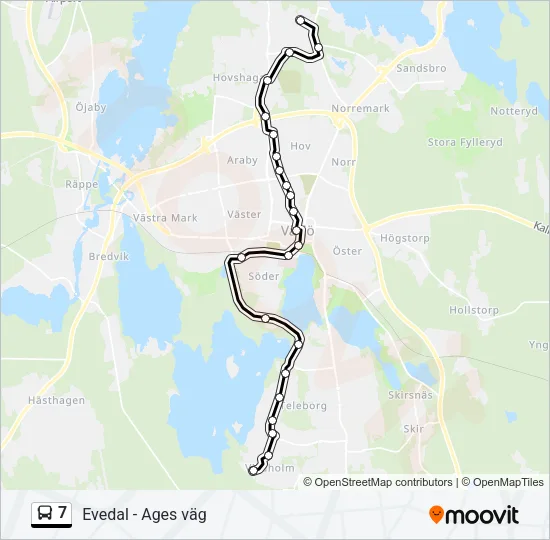 7  Line Map