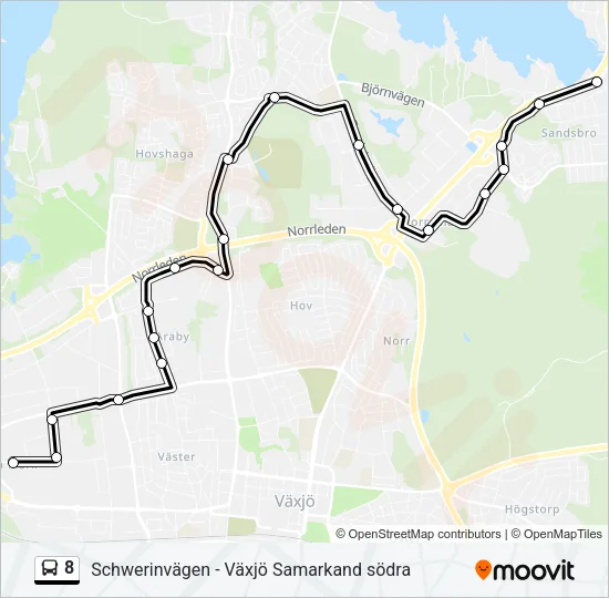 8  Line Map