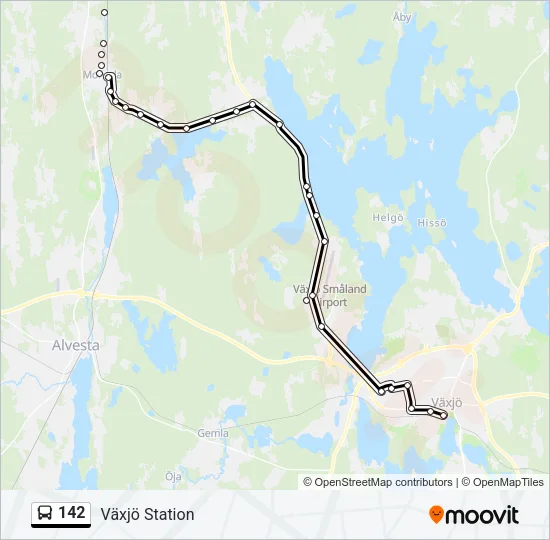 142  Line Map