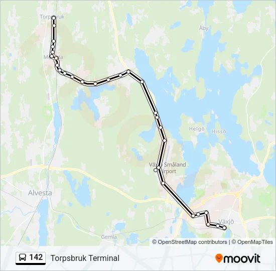 142  Line Map