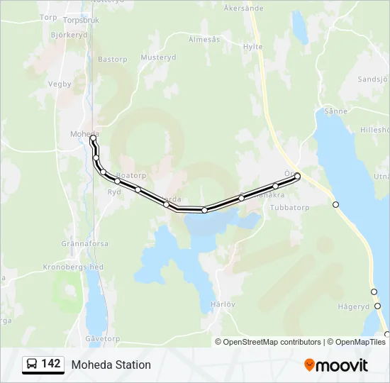 142  Line Map