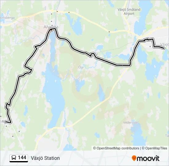 144  Line Map