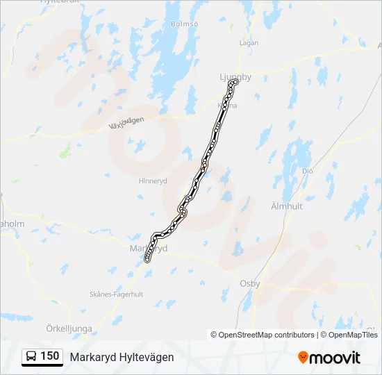 150  Line Map