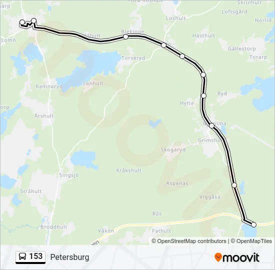 153  Line Map