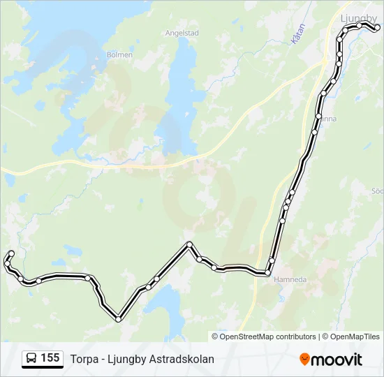 155  Line Map