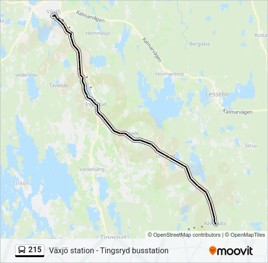 215  Line Map