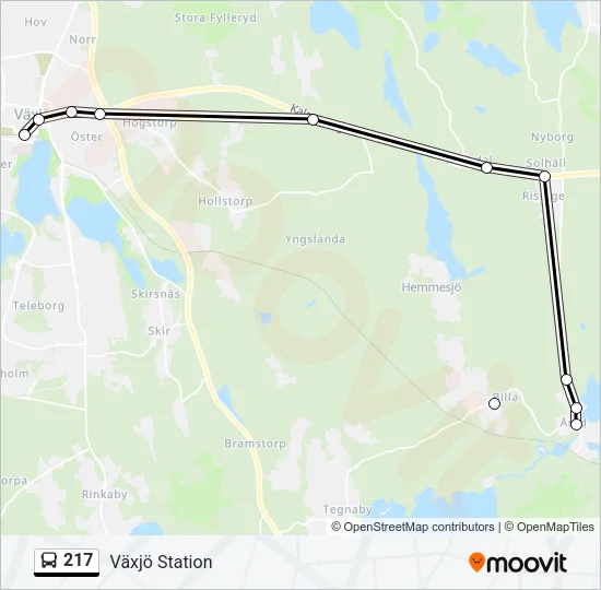 217  Line Map