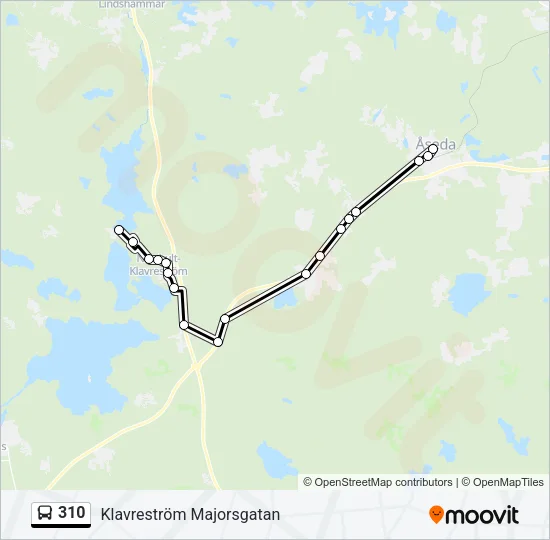 310  Line Map