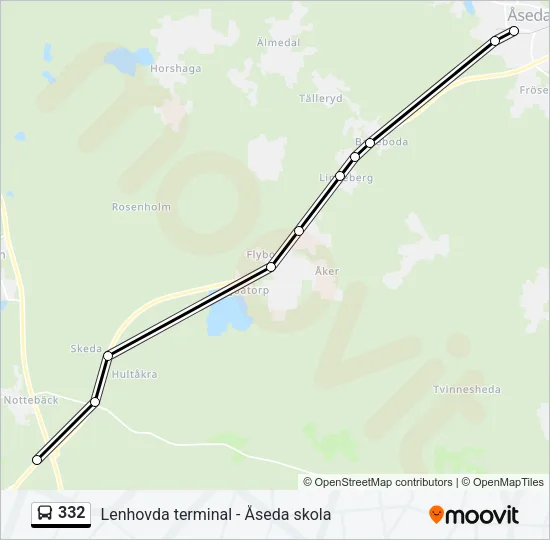 332  Line Map