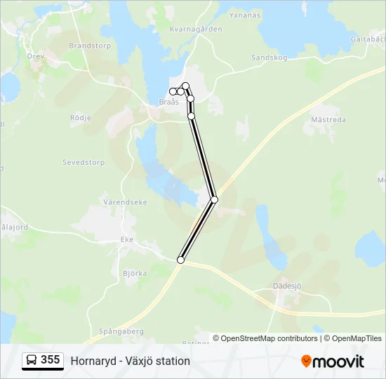 355  Line Map