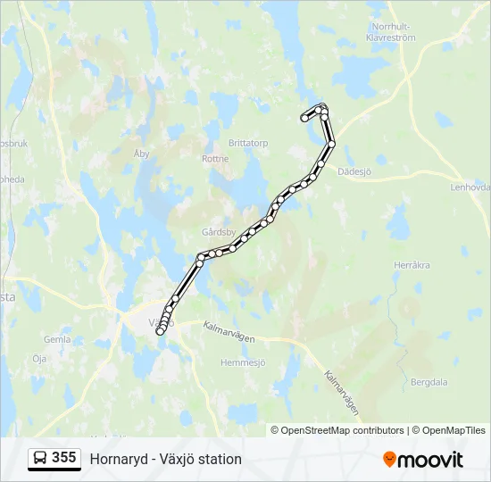 355  Line Map