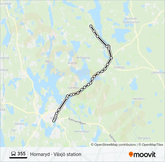 355  Line Map