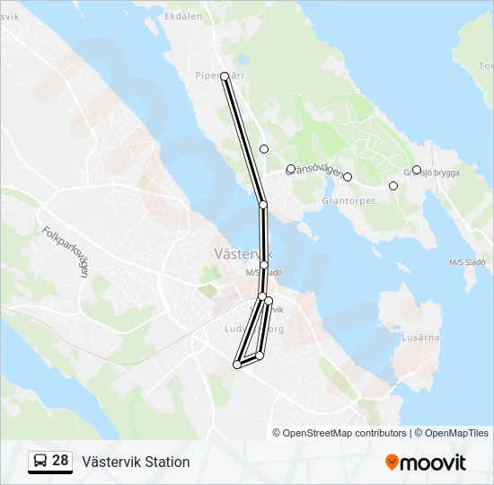 28  Line Map