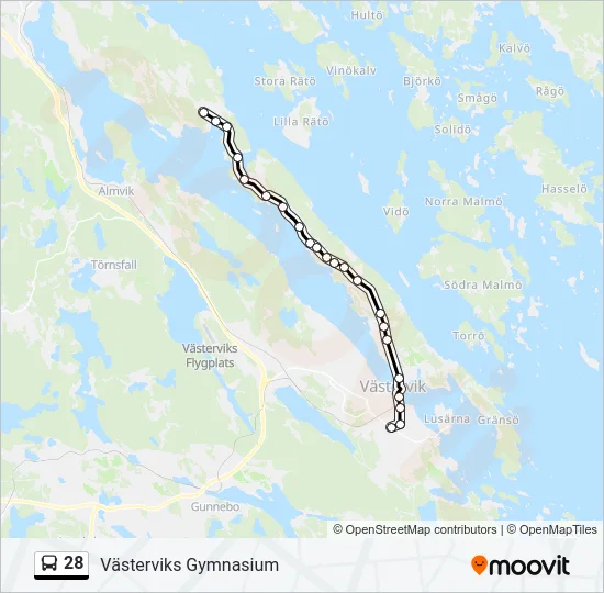 28  Line Map