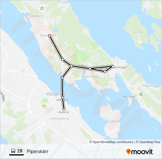 28  Line Map
