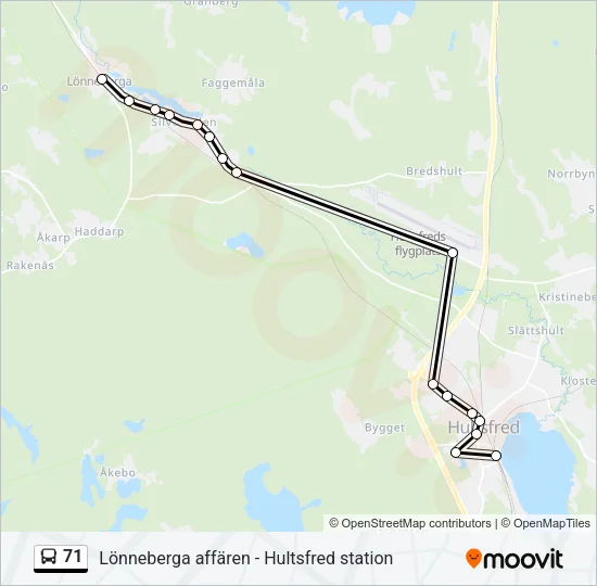 71  Line Map