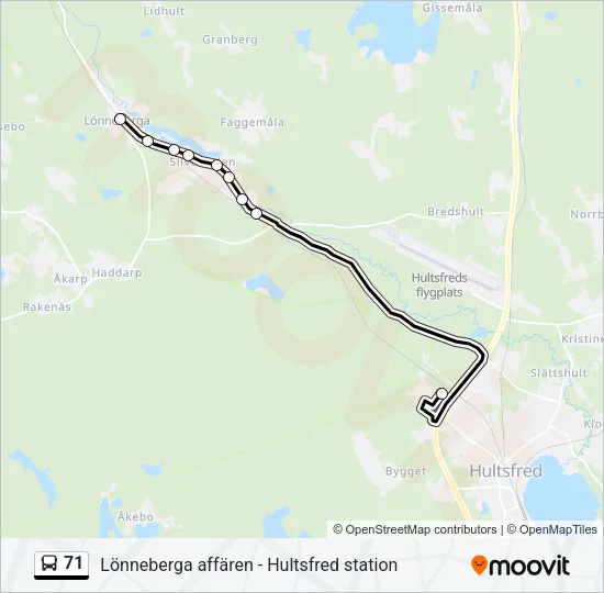71  Line Map