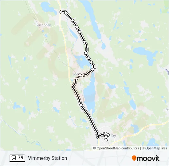 79 Bus Line Map