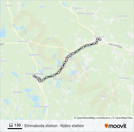130  Line Map