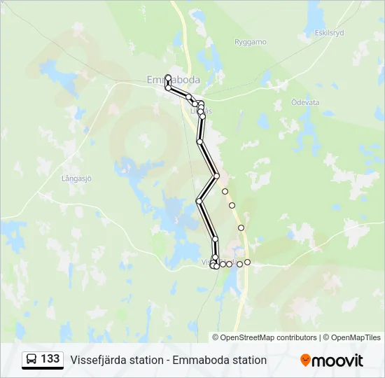 133  Line Map