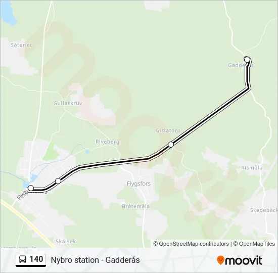 140  Line Map
