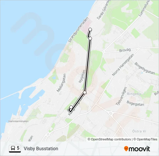 5  Line Map