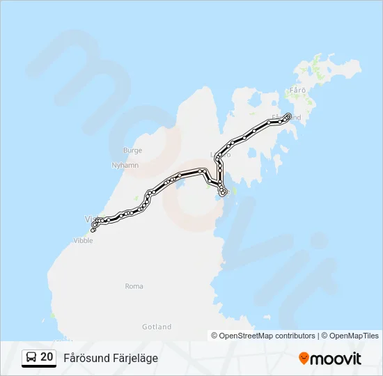 20  Line Map