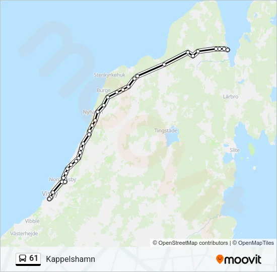 61  Line Map