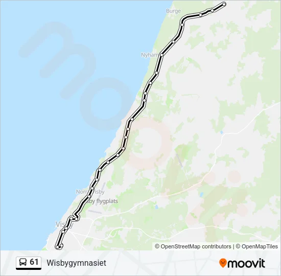 61  Line Map